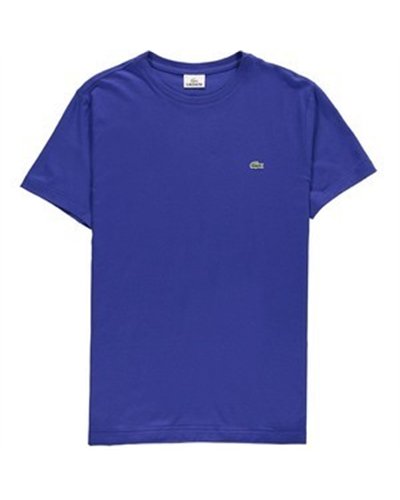 Lacoste Men's Pima Jersey Crew-Neck T-Shirt  Royal