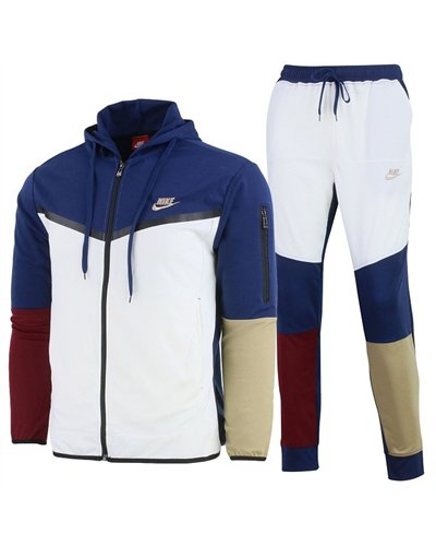 Nike Sportswear Colorblock Tech Men's Fleece Hoodie & Pants Set