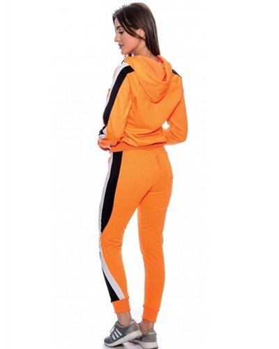 Nike Womens Essential Colorblock Full-Zip Fleece Hoodie & Pants Set