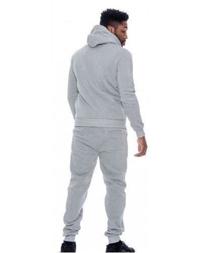 Nike Sportswear Club Fleece Men's Pullover Hoodie Hoodie & Pants Set Gray