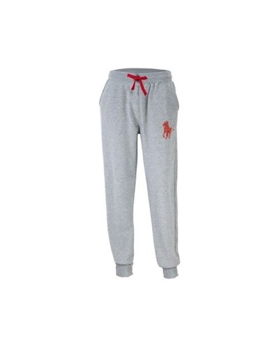 Polo Ralph Lauren Colorblock Fleece Zip Hoodie & Pants Set Gray