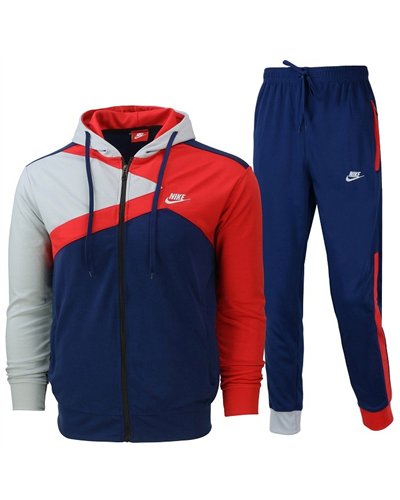 Nike Sportswear Colorblock Tech Men's Fleece Hoodie & Pants Set
