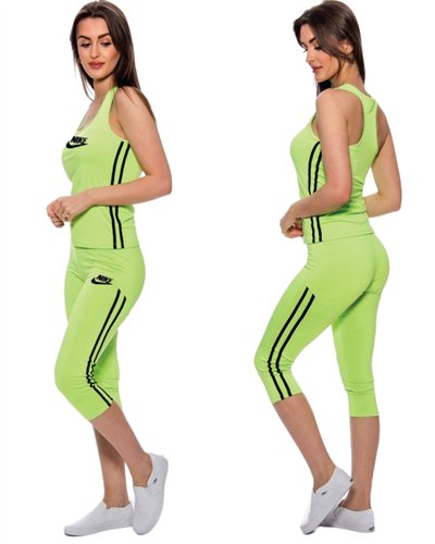 Nike dri fit Capri leggings &Tank Top Set