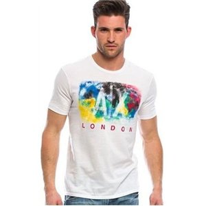 Armani Men's Tee Shirt In AX  White