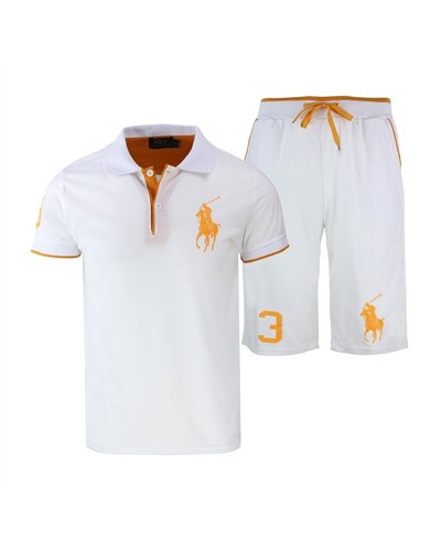 Polo Ralph Lauren Men's Big Pony Short & Polo Shirt
