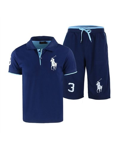 Polo Ralph Lauren Men's Big Pony Short & Polo Shirt
