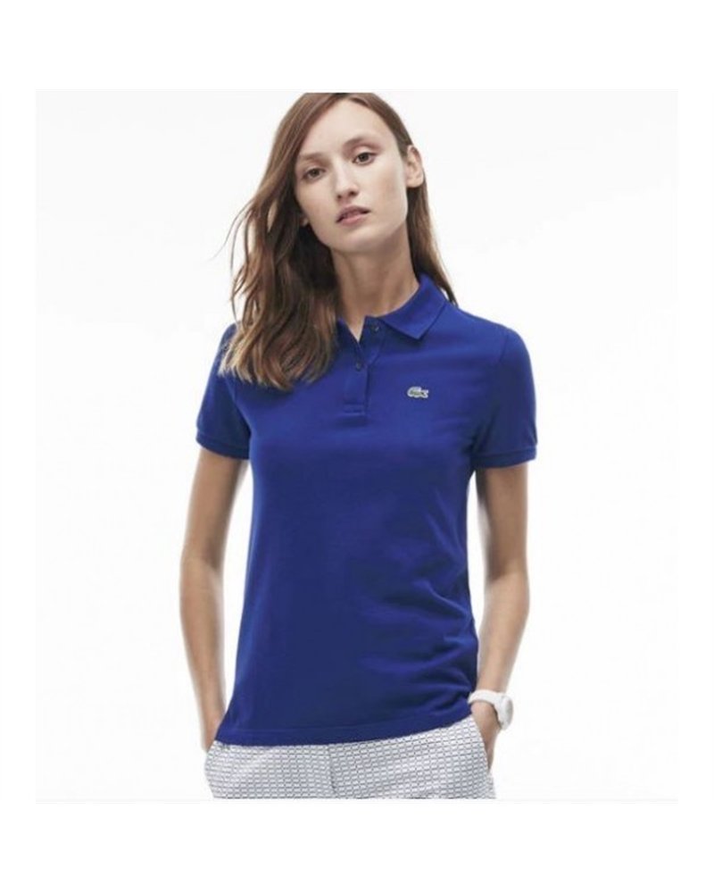 Lacoste Womens Classic Short Sleeve Polo Shirt - Black