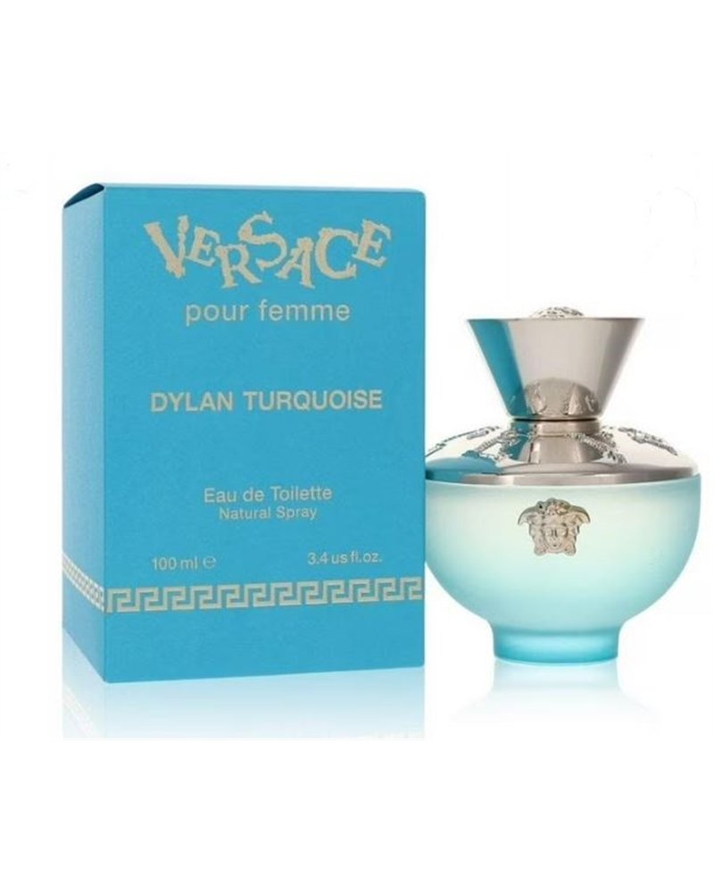 Versace Dylan Turquoise Pour Femme Women EDT Spray 3.4 oz