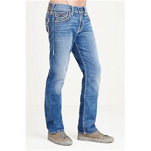 True Religion Rickey Super T  Blue Men's