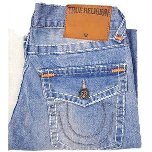 True Religion Rickey Super T  Blue Men's