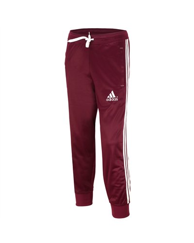 Adidas 3-Stripe Tricoat Track Set Jacket & Pants Burgundy