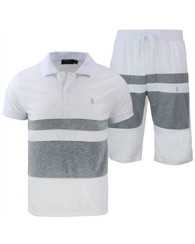 R.L Polo Men's Shorts  Polo Shirt 2 Pc Set Final Sale