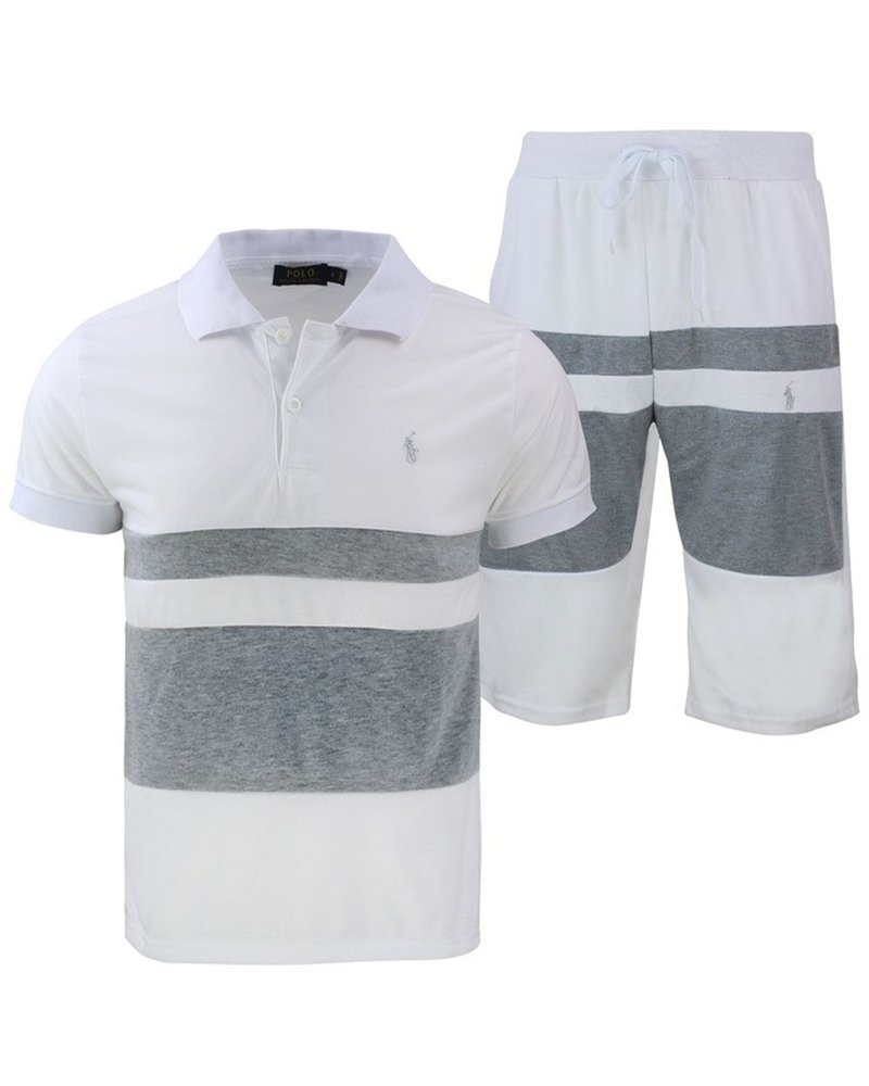 R.L Polo Men's Shorts  Polo Shirt 2 Pc Set Final Sale