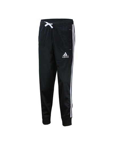 Adidas Two Tone 3-Stripe Tricoat Track Set Jacket & Pants Black/White