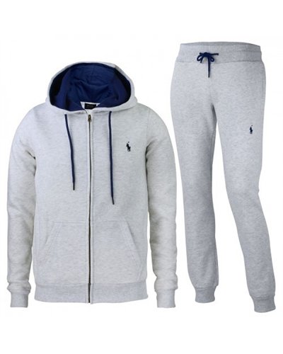 R.L Colorblock Fleece Zip Hoodie & Pants Set