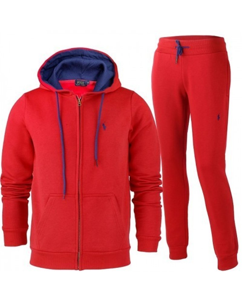 R.L Colorblock Fleece Zip Hoodie & Pants Set