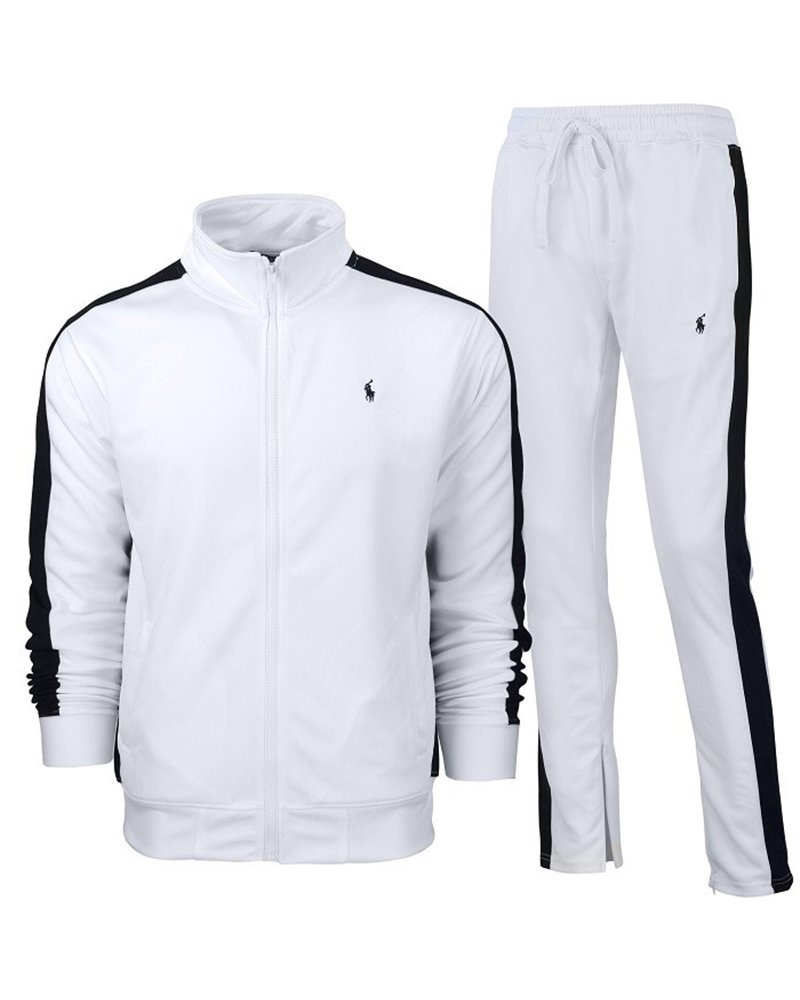 RL Polo Double-Knit Track Jacket & Pants 2 Pc Set