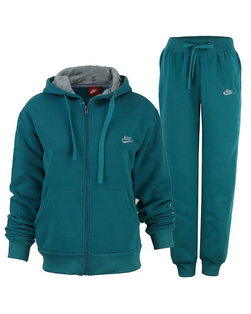 Nike Sportswear Club Fleece Women's Full Zip Hoodie & Pants Set