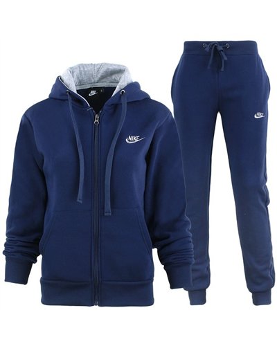 Nike Sportswear Club Fleece Women's Full Zip Hoodie & Pants Set