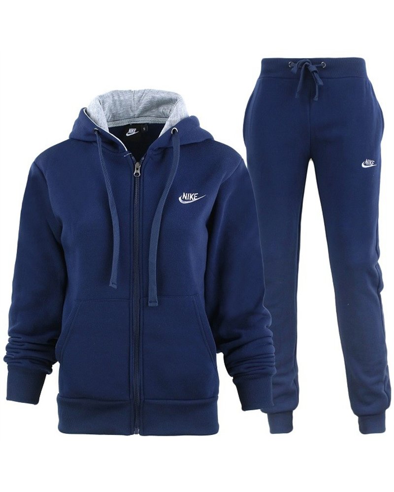 Nike Sportswear Club Fleece Women's Full Zip Hoodie & Pants Set
