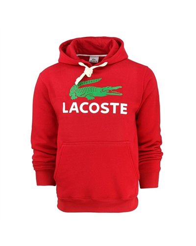Lacoste Men’s Cotton Fleece Pullover Hoodie & Pants Set