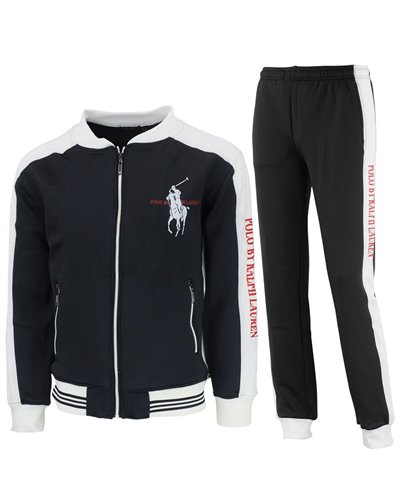 R.L Polo Men's Double-Knit Track Suit & Pants Set