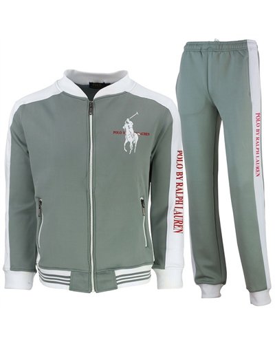 R.L Polo Men's Double-Knit Track Suit & Pants Set