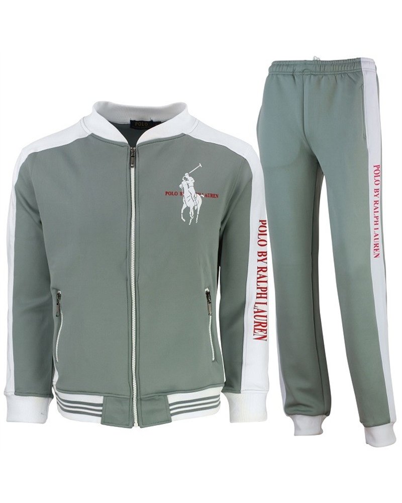 R.L Polo Men's Double-Knit Track Suit & Pants Set
