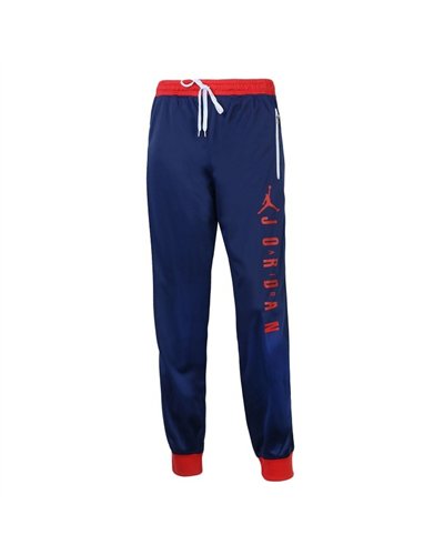 Nike Jordan Men's Double Knit Zip Jacket  & Pants Set Navy/White