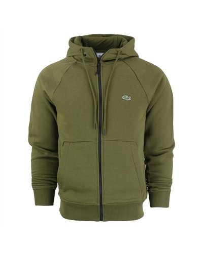 Lacoste  Full Zip-Up Hoodie & Pants Set Olive