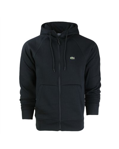 Lacoste  Full Zip-Up Hoodie & Pants Set Black