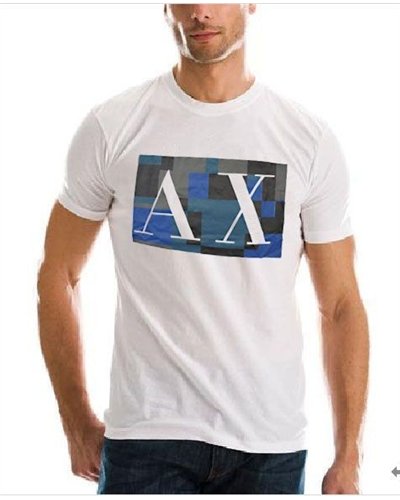 Armani Tee Shirt In AX White