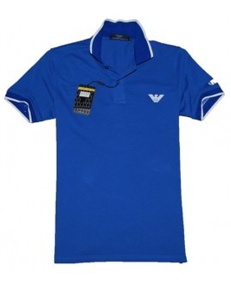 Armani Men's  Polo Shirt  Blue