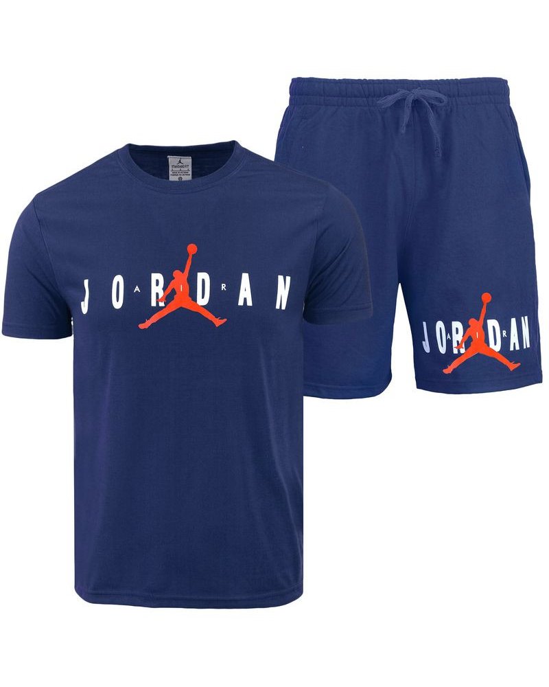 Jordan Air Men's Crewneck  Top & Short Set