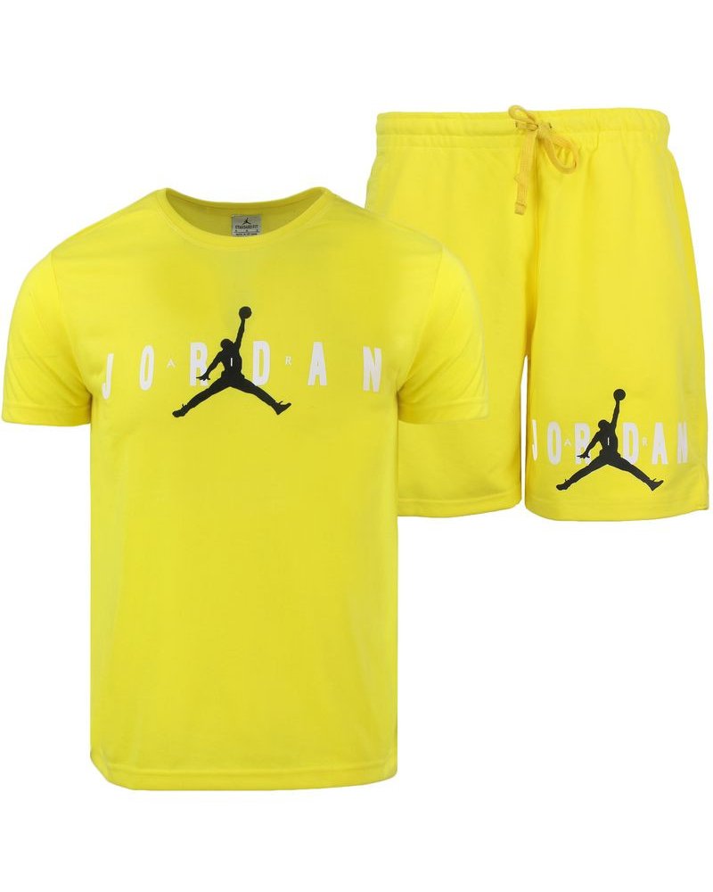 Jordan Air Men's Crewneck  Top & Short Set