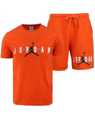 Jordan Air Men's Crewneck  Top & Short Set