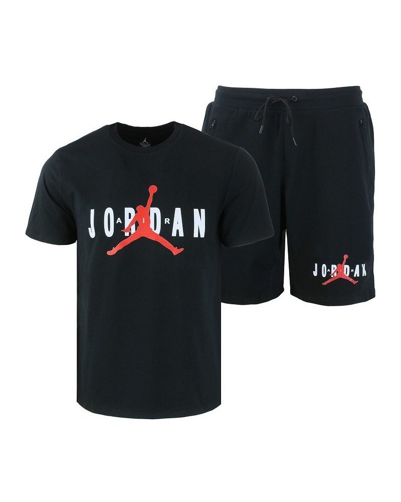 Jordan Air Men's Crewneck  Top & Short Set