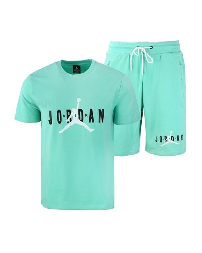 Jordan Air Men's Crewneck  Top & Short Set