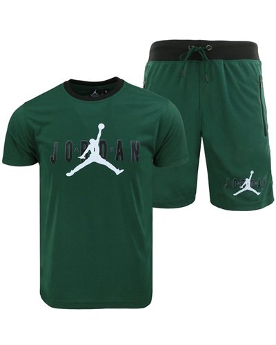 Jordan Air Men's Crewneck  Top & Short Set
