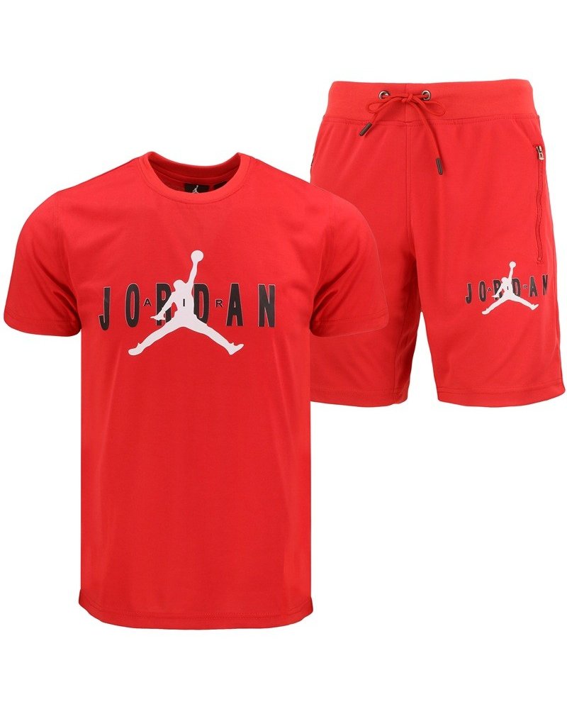 Jordan Air Men's Crewneck  Top & Short Set