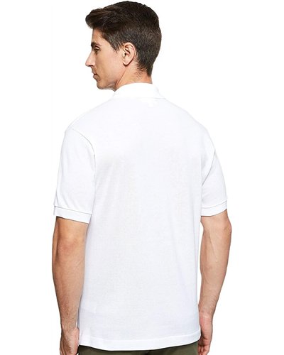 Lacoste Men's Pique Polo Shirt  White