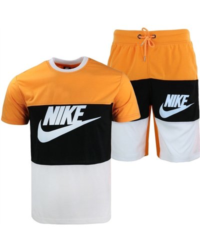 Nike Men's Colorblock Swoosh Top & Short Set