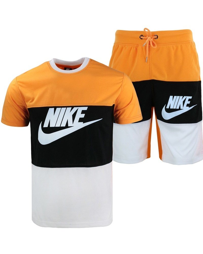 Nike Men's Colorblock Swoosh Top & Short Set