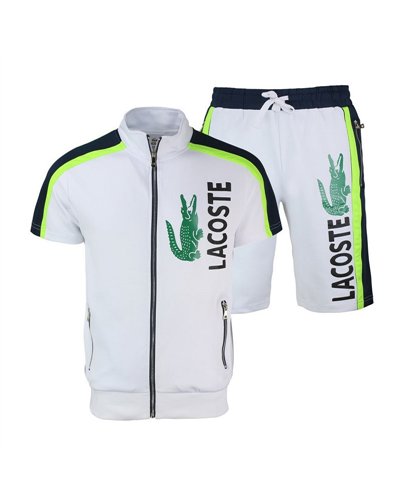 Lacoste Sport Color-Blocked Jacket & Short Set 2 Pc Set