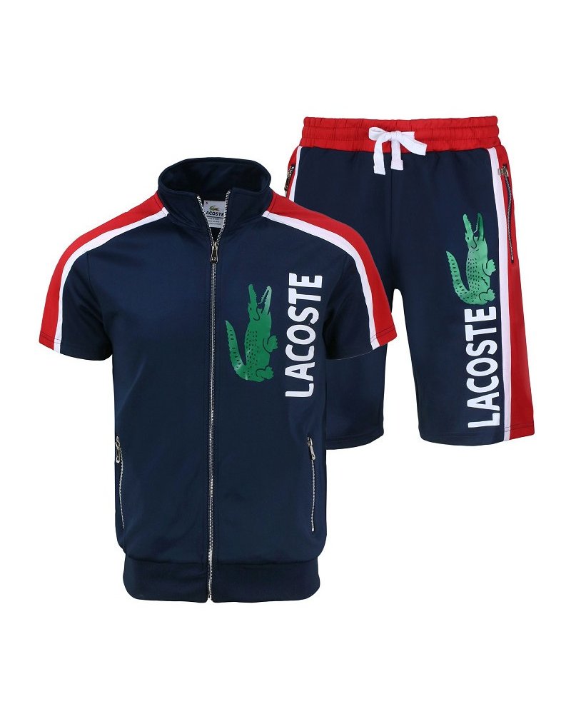 Lacoste Sport Color-Blocked Jacket & Short Set 2 Pc Set
