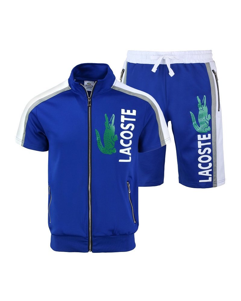 Lacoste Sport Color-Blocked Jacket & Short Set 2 Pc Set