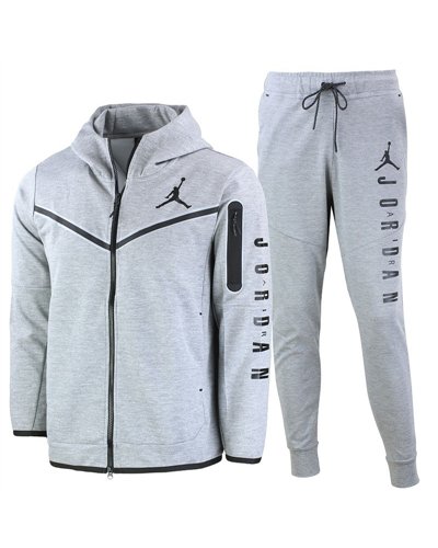 Jordan Sportswear Tech Fleece Men's Hoodie & Pants  2 Pc Set