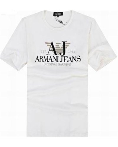 Armani Tee Shirt In White