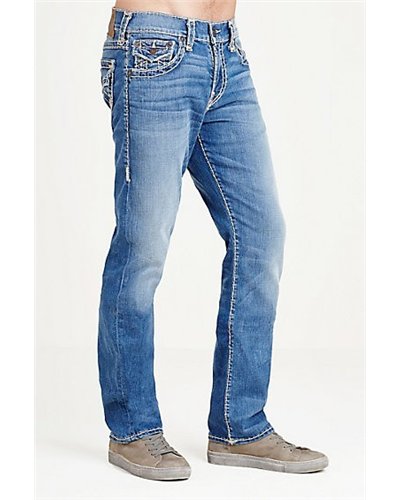 True Religion Rickey Super T  Blue Men's