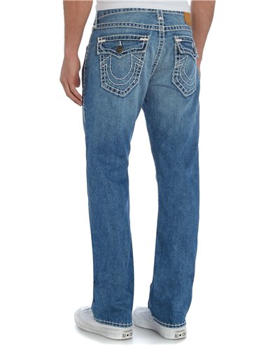 True Religion Rickey Super T  Blue Men's